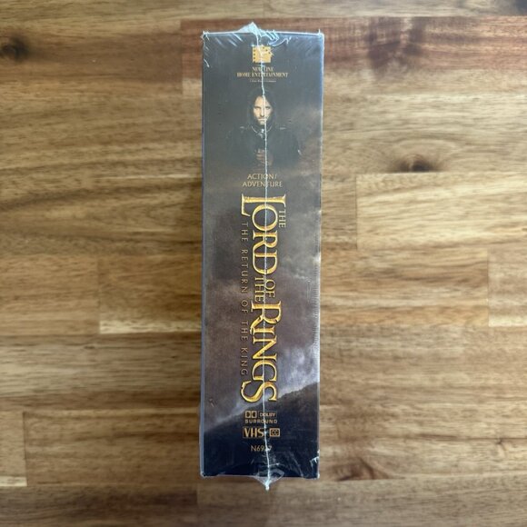 SEALED Lord of the Rings The Return of the King 2004 2-Tape Set VHS Rare - Picture 4 of 6